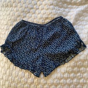 Brandy Melville Floral Flowy Shorts